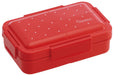 Skater Casmin Red Lunch Box 550ml - Antibacterial 4-Point Lock Gasket for Women- Japan Figure Store - #1 Bring To You The Best Japanese Goods