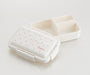 Skater 550ml Antibacterial Lunch Box with 4-point Lock Gasket in Casmin Ivory for Women- Japan Figure Store - #1 Bring To You The Best Japanese Goods