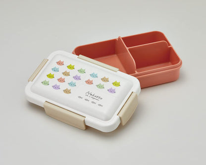 Skater 550ml Antibacterial Nekotto Colorful 4-Lock Lunch Box for Women- Japan Figure Store - #1 Bring To You The Best Japanese Goods