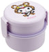 Skater Kuromi 2-Tier Round Lunch Box 500ml Antibacterial Made in Japan- Japan Figure Store - #1 Bring To You The Best Japanese Goods