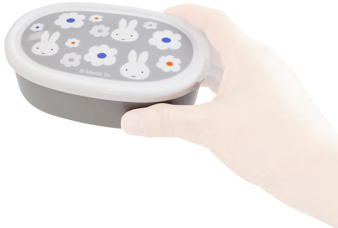 Skater Miffy Monotone Antibacterial Lunch Box Storage Set of 3 Made in Japan- Japan Figure Store - #1 Bring To You The Best Japanese Goods