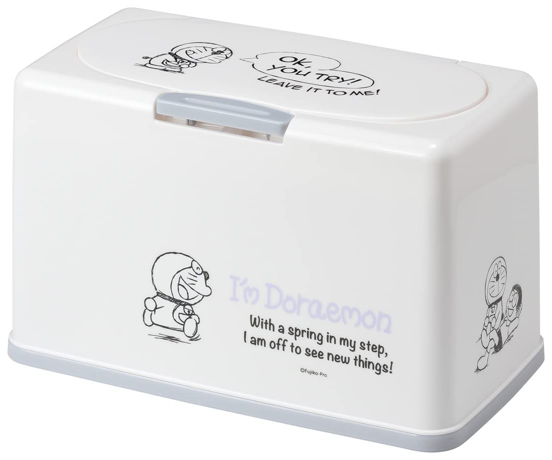 Skater Doraemon Sanrio Antibacterial Mask Storage Lift-Up Type Holds 60 Masks- Japan Figure Store - #1 Bring To You The Best Japanese Goods