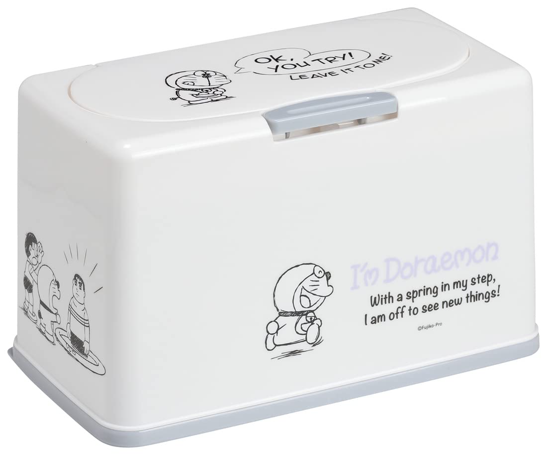 Skater Doraemon Sanrio Antibacterial Mask Storage Lift-Up Type Holds 60 Masks- Japan Figure Store - #1 Bring To You The Best Japanese Goods