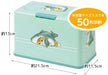 Skater Mofusand MKST1NAG-A Antibacterial Lift-Up Mask Storage - Holds 60 Masks- Japan Figure Store - #1 Bring To You The Best Japanese Goods