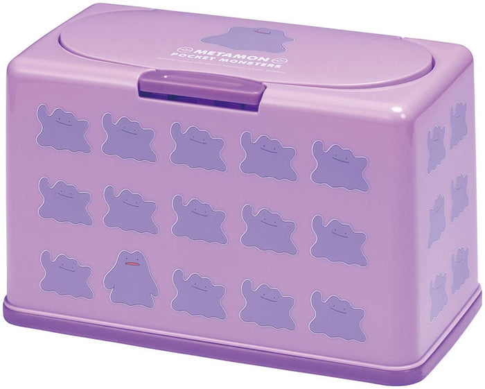Skater Pokemon Metamon Antibacterial Mask Storage Lift-Up Type Holds 60 Masks- Japan Figure Store - #1 Bring To You The Best Japanese Goods