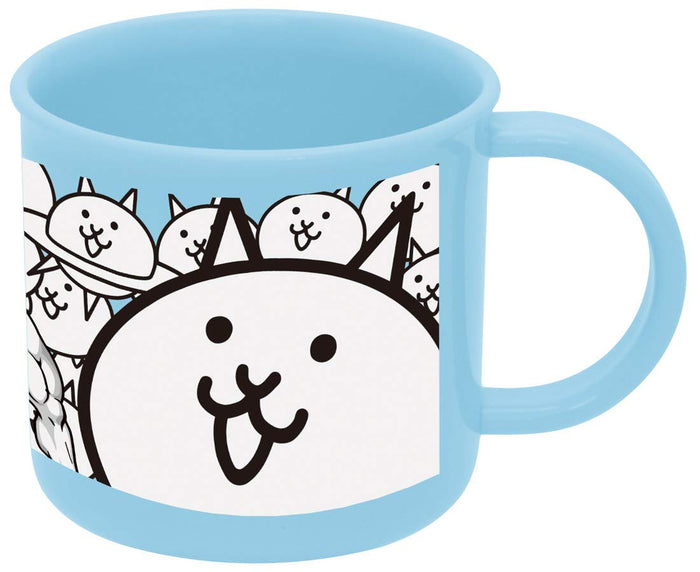 Skater Battle Cats Antibacterial Plastic Cup Dishwasher Safe Made in Japan Ke4Aag-A- Japan Figure Store - #1 Bring To You The Best Japanese Goods