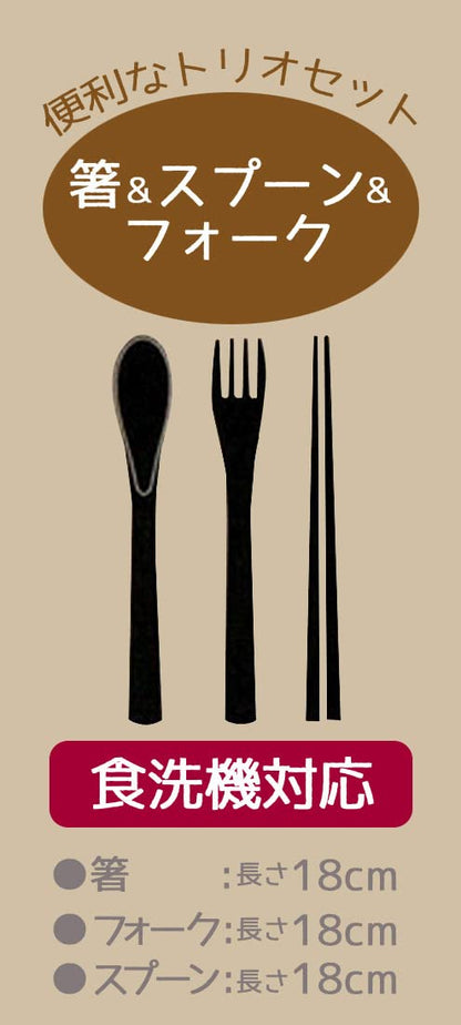 Skater Trio Set Chopsticks Spoon Fork - Snoopy Peanuts Made In Japan - Antibacterial Silent- Japan Figure Store - #1 Bring To You The Best Japanese Goods