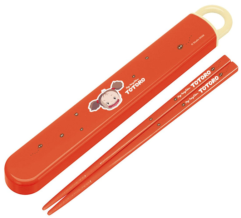 Skater Girls' My Neighbor Totoro Slide Chopstick Case Set - Antibacterial Made in Japan- Japan Figure Store - #1 Bring To You The Best Japanese Goods
