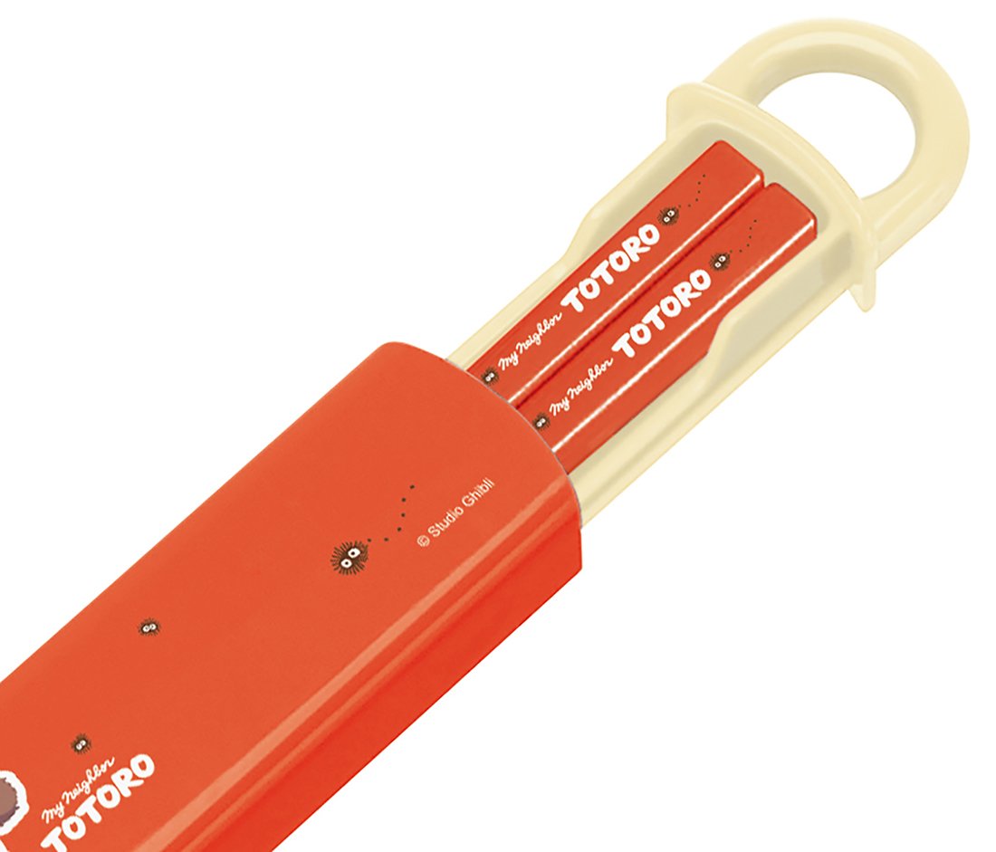 Skater Girls' My Neighbor Totoro Slide Chopstick Case Set - Antibacterial Made in Japan- Japan Figure Store - #1 Bring To You The Best Japanese Goods