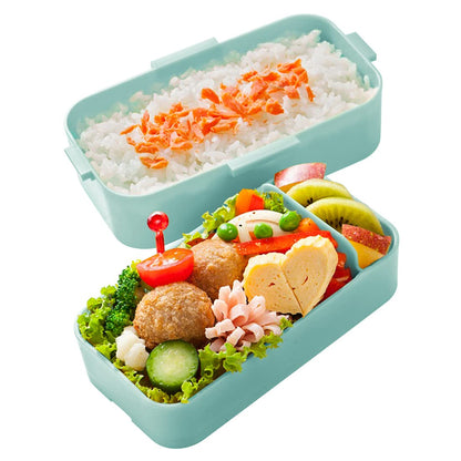 Skater 2-Tier Lunch Box 600ml Sanrio Characters Antibacterial Dome Lid Made in Japan- Japan Figure Store - #1 Bring To You The Best Japanese Goods