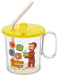Skater Curious George Antibacterial Straw Cup Made in Japan SKJ6AG-A Model- Japan Figure Store - #1 Bring To You The Best Japanese Goods