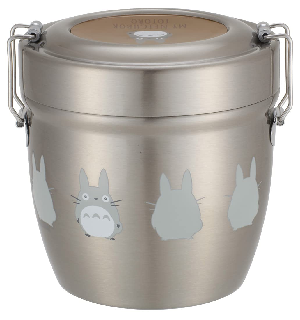 Skater Antibacterial Stainless Steel Lunch Box 550Ml My Neighbor Totoro Design- Japan Figure Store - #1 Bring To You The Best Japanese Goods