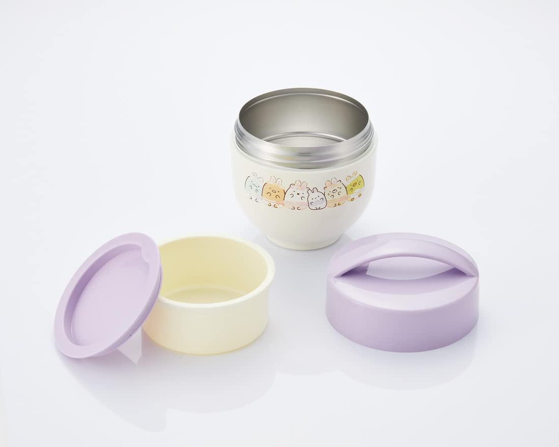 Skater 540Ml Antibacterial Thermal Lunch Box Sumikko Gurashi Rabbit Garden- Japan Figure Store - #1 Bring To You The Best Japanese Goods