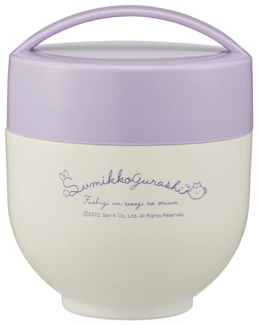 Skater 540Ml Antibacterial Thermal Lunch Box Sumikko Gurashi Rabbit Garden- Japan Figure Store - #1 Bring To You The Best Japanese Goods