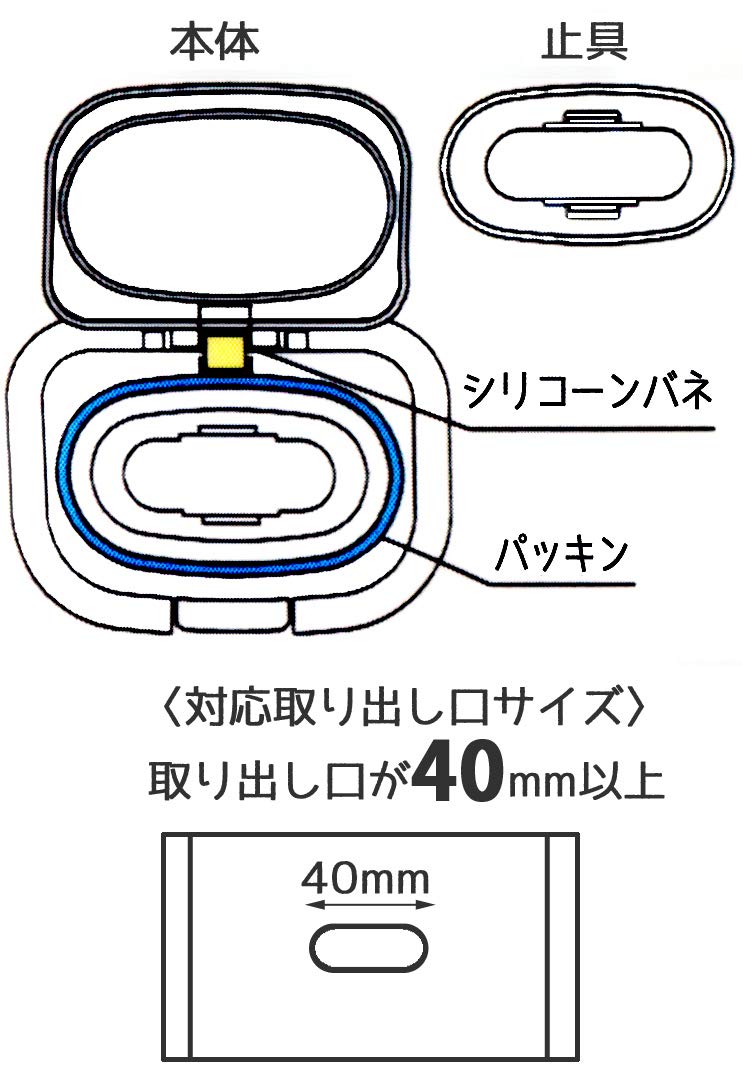 Skater Disney Mickey Mouse Wet Wipe Lid Cover Antibacterial Hand Wipe Wtl1Ag- Japan Figure Store - #1 Bring To You The Best Japanese Goods