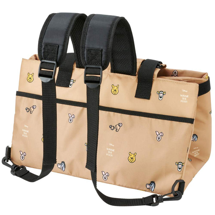 Skater Winnie The Pooh 38x23x23cm Eco Backpack Cooler Shopping Bag Kbcry20- Japan Figure Store - #1 Bring To You The Best Japanese Goods