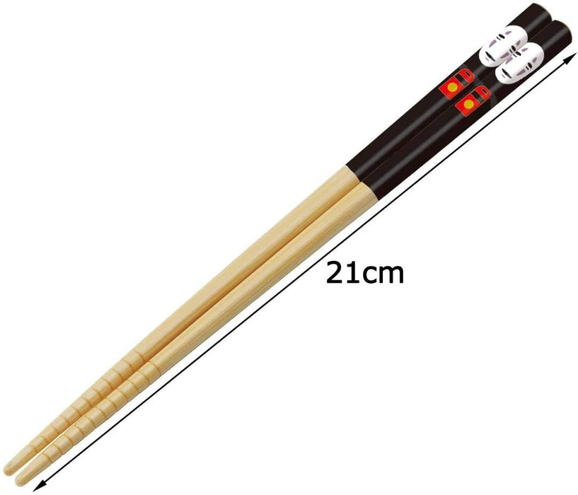Skater 21cm Bamboo Safety Chopsticks - Spirited Away No-Face Ghibli Design- Japan Figure Store - #1 Bring To You The Best Japanese Goods