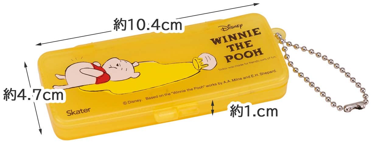 Skater Winnie The Pooh Travel Medicine Case with Bandage & Cotton Swab Holder Zbmlc1-A- Japan Figure Store - #1 Bring To You The Best Japanese Goods