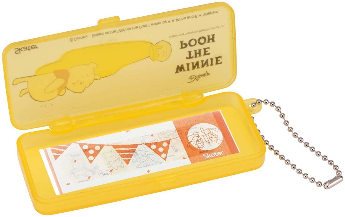 Skater Winnie The Pooh Travel Medicine Case with Bandage & Cotton Swab Holder Zbmlc1-A- Japan Figure Store - #1 Bring To You The Best Japanese Goods