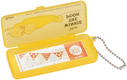 Skater Winnie The Pooh Travel Medicine Case with Bandage & Cotton Swab Holder Zbmlc1-A- Japan Figure Store - #1 Bring To You The Best Japanese Goods