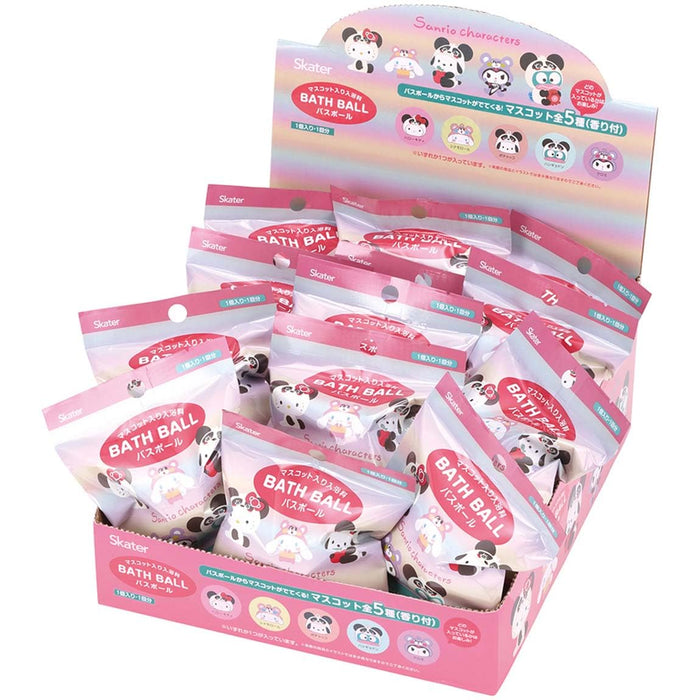 Skater Set1034-A Sanrio Mascot Bath Bombs Set of 20 with Headgear Bath Salts- Japan Figure Store - #1 Bring To You The Best Japanese Goods