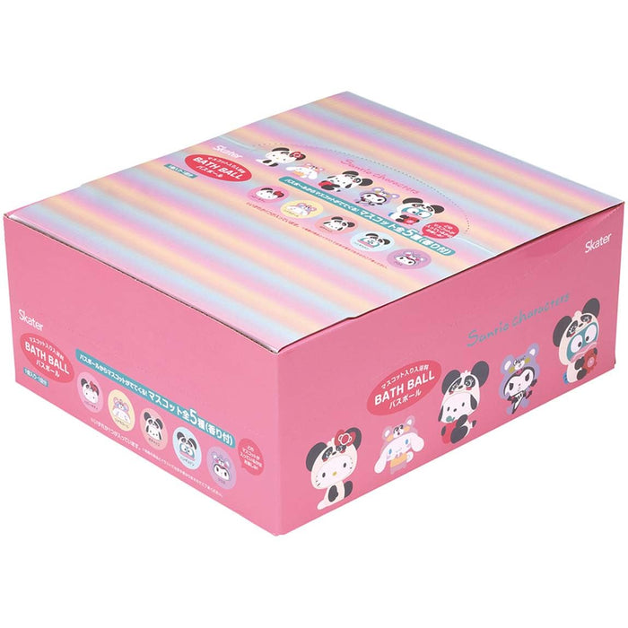 Skater Set1034-A Sanrio Mascot Bath Bombs Set of 20 with Headgear Bath Salts- Japan Figure Store - #1 Bring To You The Best Japanese Goods