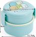 Skater Sumikko Gurashi Blue Bento Box 2 Tier Round 500ml Made in Japan Standard Onwr1-A- Japan Figure Store - #1 Bring To You The Best Japanese Goods