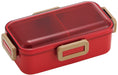 Skater Cherry Red Bento Box 530ml with Dome Lid Softly Served and Antibacterial Women's Made in Japan- Japan Figure Store - #1 Bring To You The Best Japanese Goods