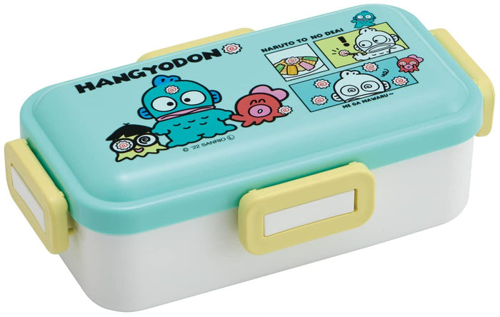 Skater Hangyodon Comic Bento Box 530ml with Antibacterial Dome Lid for Women- Japan Figure Store - #1 Bring To You The Best Japanese Goods
