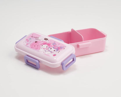 Skater My Melody Kuromi Love 530ml Bento Box with Dome Lid Made in Japan for Women- Japan Figure Store - #1 Bring To You The Best Japanese Goods