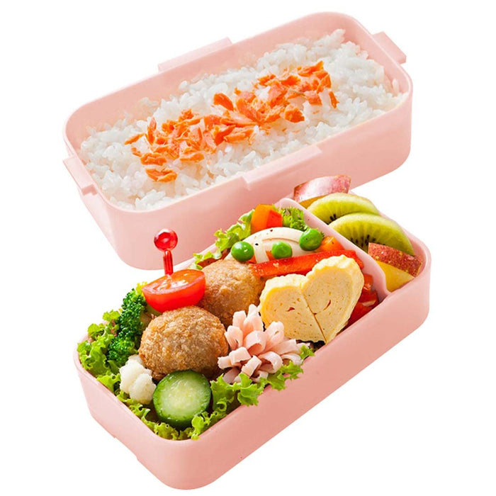 Skater 600ml Bento Box for Women with Antibacterial 2-Tier Dome-Shaped Lid Pompon's Pig Design Made in Japan- Japan Figure Store - #1 Bring To You The Best Japanese Goods