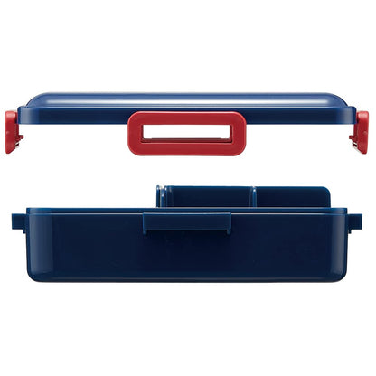 Skater Bento Box Shokado Snoopy Navy 830mL Antibacterial Large Capacity L- Japan Figure Store - #1 Bring To You The Best Japanese Goods