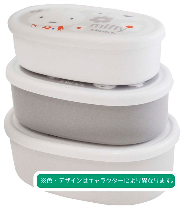 Skater Tinytan Bento Box Sealable Storage Container Set of 3 Made in Japan 860ml- Japan Figure Store - #1 Bring To You The Best Japanese Goods