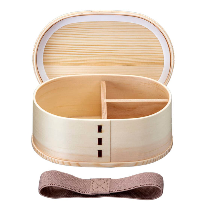 Skater Bentwood 550ml Lunch Box with Leak-Proof Gasket and Belt- Japan Figure Store - #1 Bring To You The Best Japanese Goods