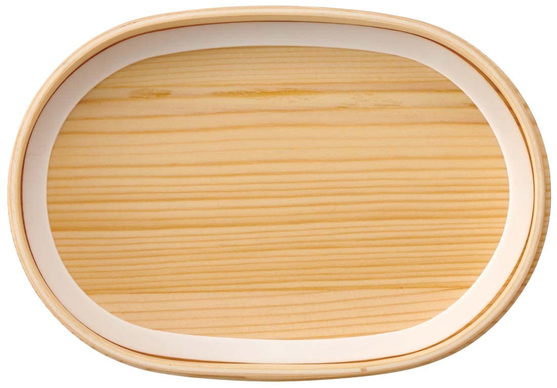 Skater Doraemon 550ml Bentwood Lunch Box with Leak-Resistant Gasket and Belt WLB6- Japan Figure Store - #1 Bring To You The Best Japanese Goods