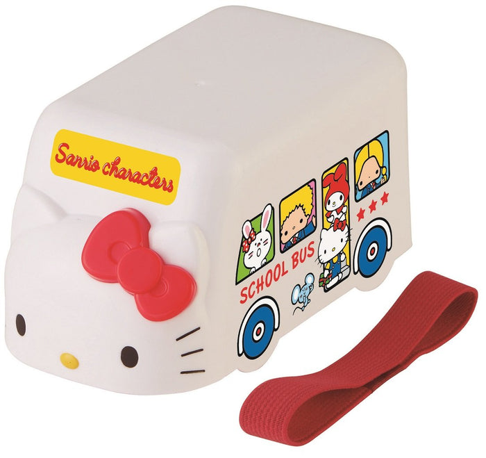 Skater 70's Sanrio Characters Bus-Shaped Lunch Case with Belt by Skater- Japan Figure Store - #1 Bring To You The Best Japanese Goods
