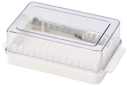 Skater BTG1N-A Butter Case with Cutting Guide and Knife Set- Japan Figure Store - #1 Bring To You The Best Japanese Goods