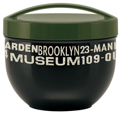 Skater Large 840Ml Donburi-Style Lunch Box Cafe Don Brooklyn Black For Men Made in Japan- Japan Figure Store - #1 Bring To You The Best Japanese Goods