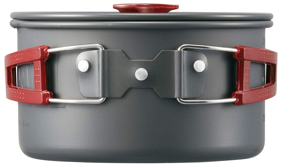 Skater 16cm Aluminum Camping Pot with Marvel Logo - Outdoor Use- Japan Figure Store - #1 Bring To You The Best Japanese Goods