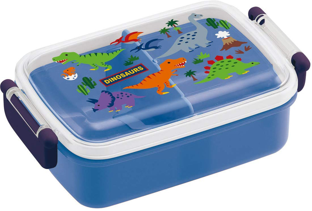 Skater Antibacterial Dinosaur Lunch Box for Boys Fluffy 450ml Made in Japan- Japan Figure Store - #1 Bring To You The Best Japanese Goods