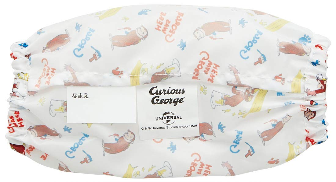 Skater Curious George Arm Covers for Children Stain Prevention 19cm Set of 2- Japan Figure Store - #1 Bring To You The Best Japanese Goods