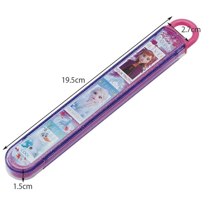 Skater Disney Frozen 2 Children's 16.5cm Chopstick and Case Set Made in Japan- Japan Figure Store - #1 Bring To You The Best Japanese Goods