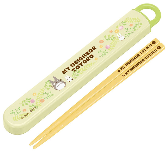 Skater Children's Totoro Plants Chopsticks & Case Set Made in Japan - Ghibli ABS2AM- Japan Figure Store - #1 Bring To You The Best Japanese Goods
