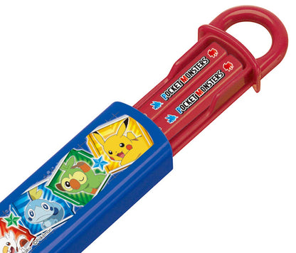 Skater Pokemon Children's Chopstick and Case Set 16.5cm Made in Japan - Abs2Am- Japan Figure Store - #1 Bring To You The Best Japanese Goods