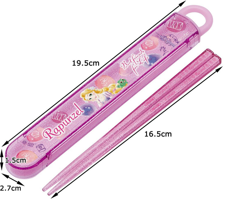 Skater Rapunzel Disney Children's Chopsticks & Case Set Made in Japan- Japan Figure Store - #1 Bring To You The Best Japanese Goods