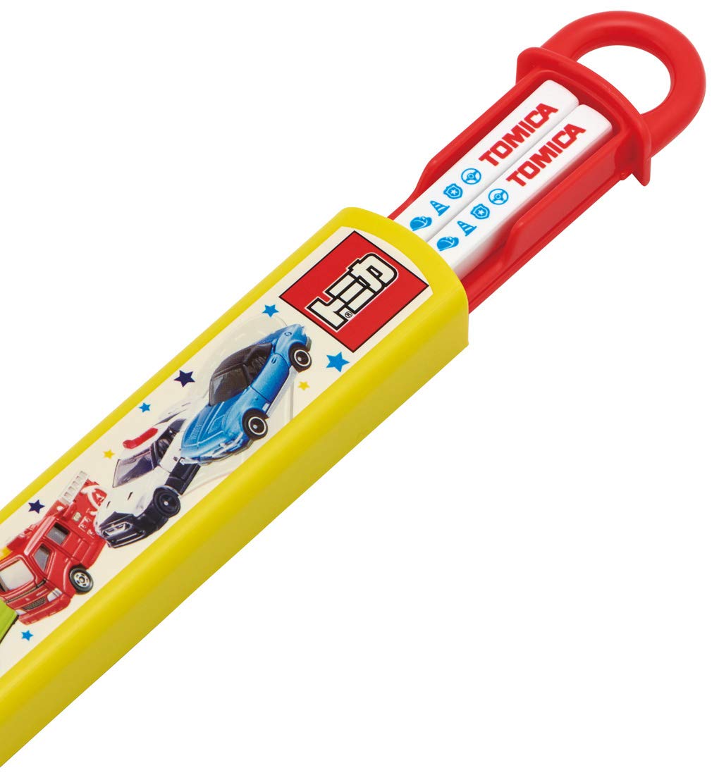 Skater Silver Ion Tomica 21 Kids' Antibacterial Chopsticks & Case Set 16.5cm ABS2Amag- Japan Figure Store - #1 Bring To You The Best Japanese Goods