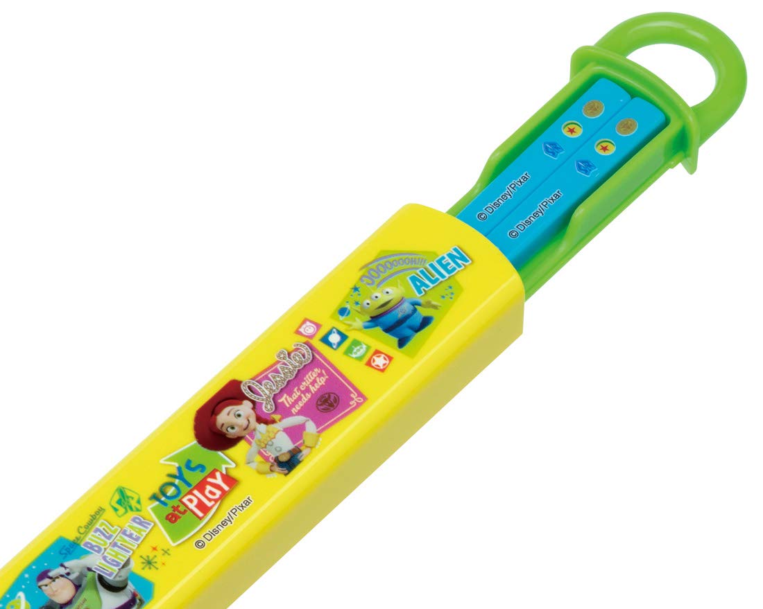 Skater Toy Story 20 Chopsticks and Case Set Children's Made in Japan 16.5cm-Disney ABS2AM- Japan Figure Store - #1 Bring To You The Best Japanese Goods
