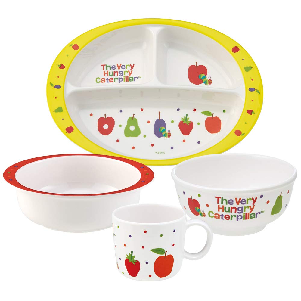 Skater Very Hungry Caterpillar Fruit Melamine Children's Mug 230ml - M310-A- Japan Figure Store - #1 Bring To You The Best Japanese Goods