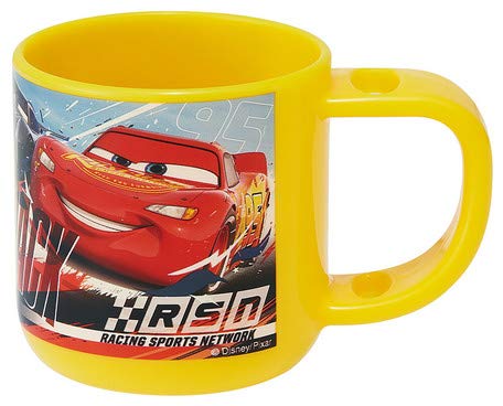 Skater Disney Cars Kids 180ml Cup with Toothbrush Stand - KTB1 Model- Japan Figure Store - #1 Bring To You The Best Japanese Goods