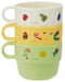 Skater Kids Set of 3 Cups Very Hungry Caterpillar Theme Made in Japan KS31-A- Japan Figure Store - #1 Bring To You The Best Japanese Goods